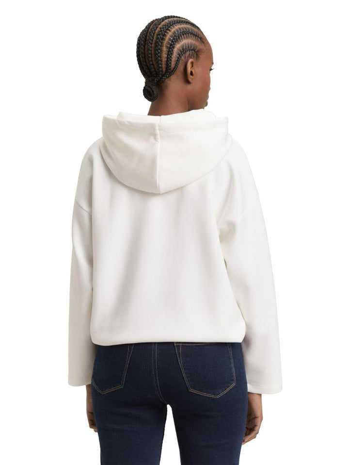 Loose Fit Scuba Hoodie Sweatshirt