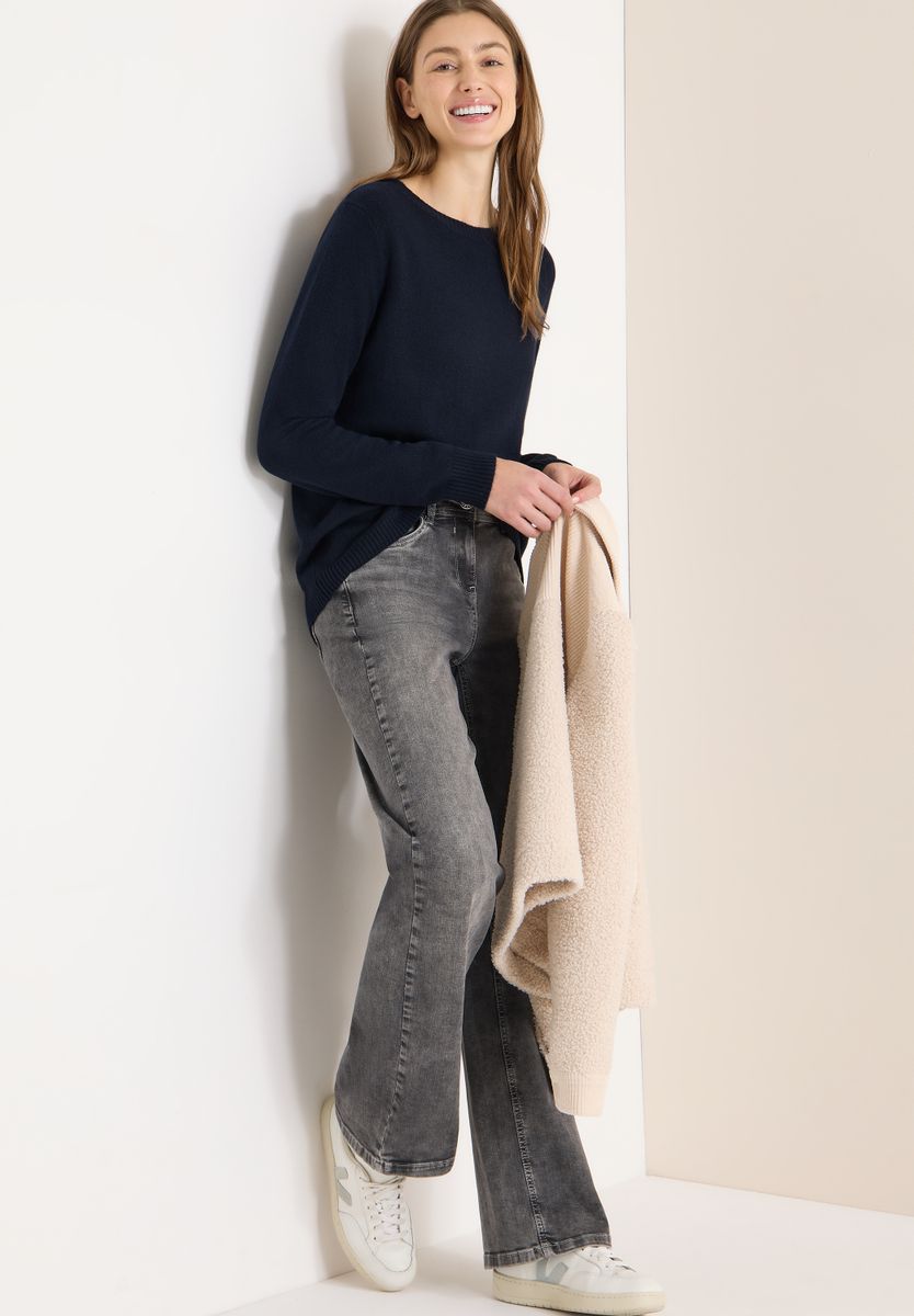 Softer Pullover in Unifarbe