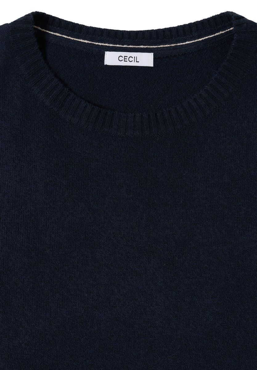 Softer Pullover in Unifarbe