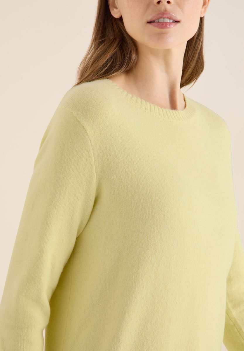 Softer Pullover in Unifarbe