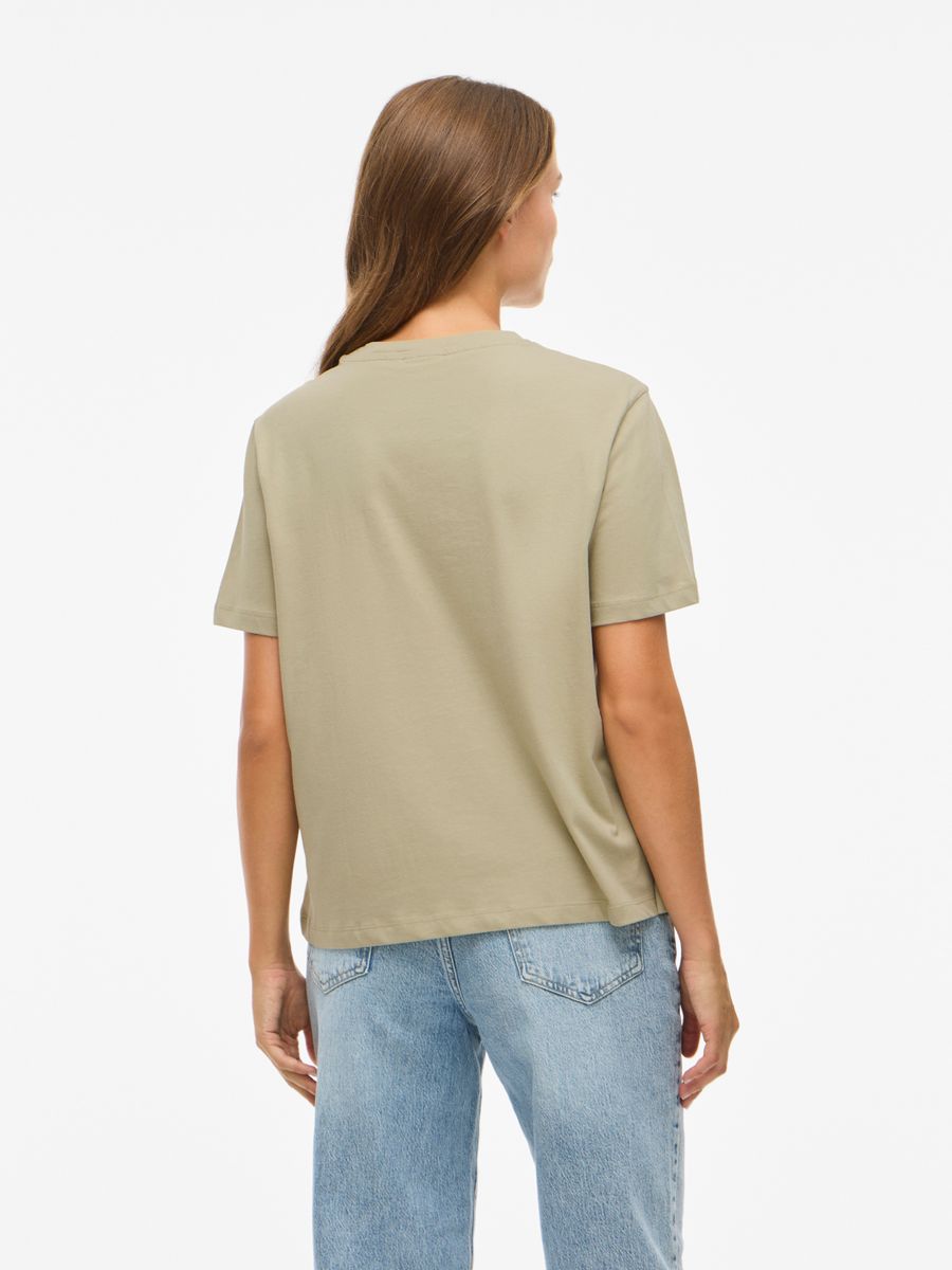 VISYBIL BALANCE EMB O-NECK S/S T-SHIRT