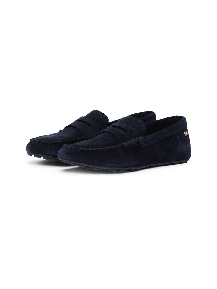 FLAG SOFT SUEDE DRIVER LOAFER
