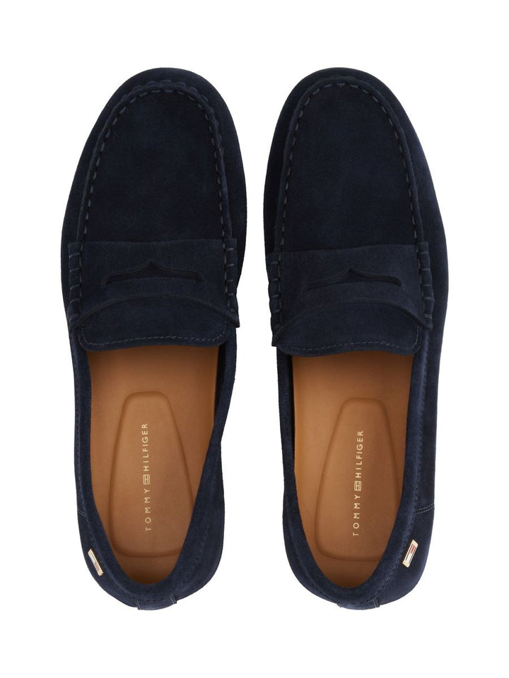 FLAG SOFT SUEDE DRIVER LOAFER