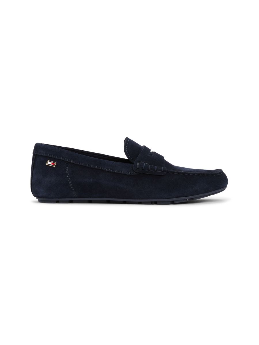 FLAG SOFT SUEDE DRIVER LOAFER