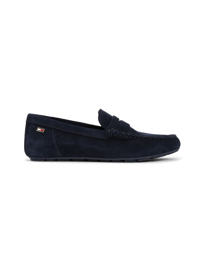 FLAG SOFT SUEDE DRIVER LOAFER