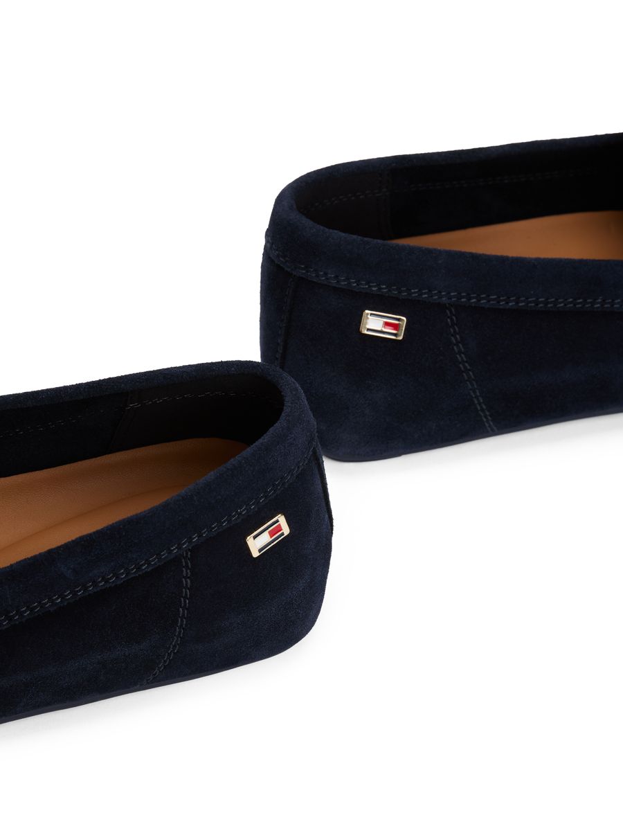 FLAG SOFT SUEDE DRIVER LOAFER