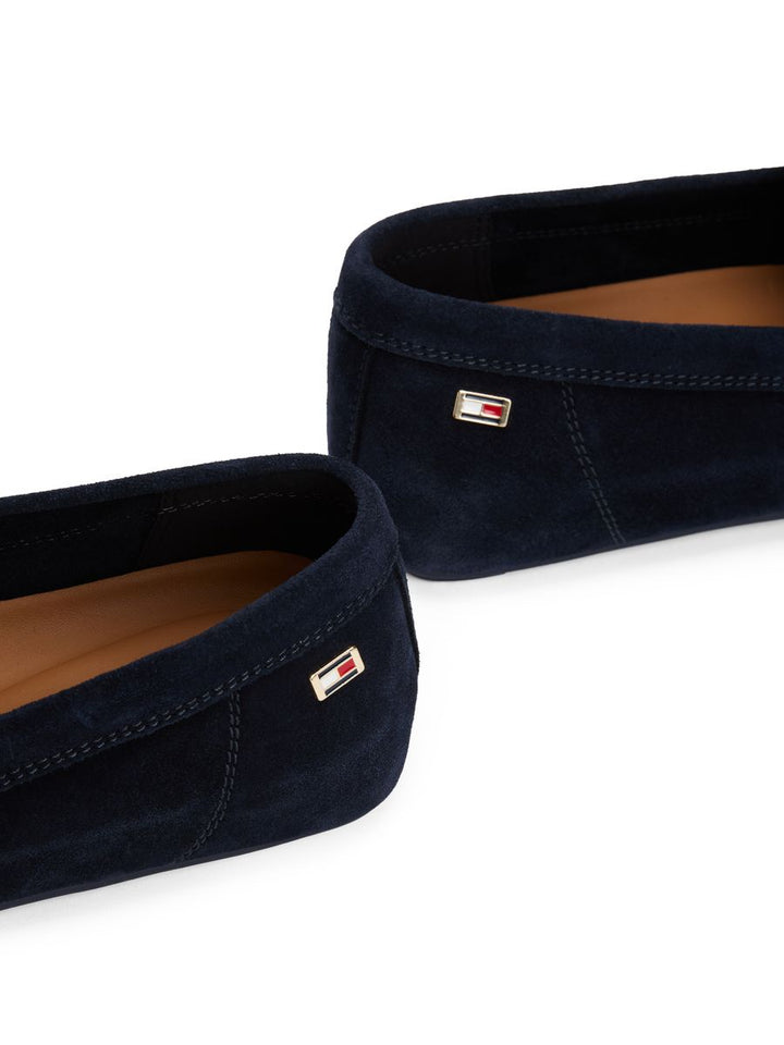 FLAG SOFT SUEDE DRIVER LOAFER
