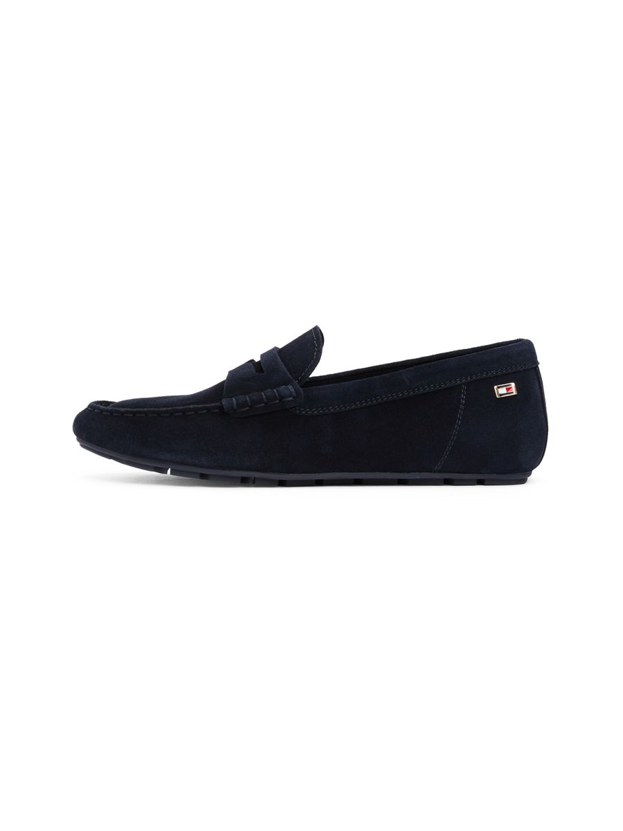 FLAG SOFT SUEDE DRIVER LOAFER