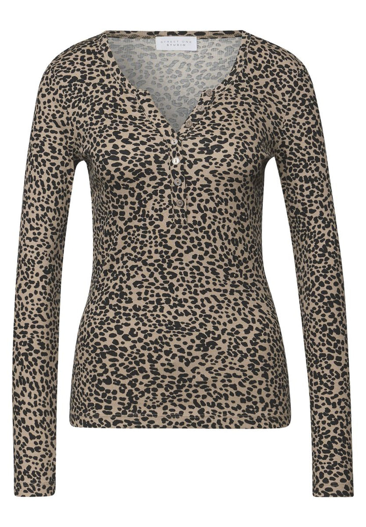 Leo Shirt mit Knopfleiste