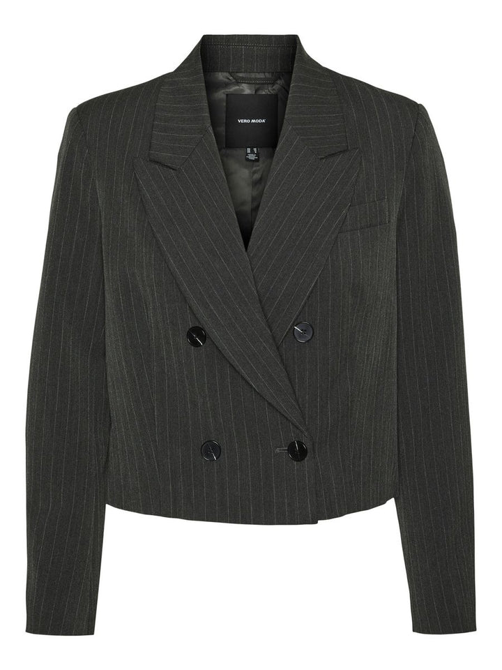 VMSILJE LS DB SHORT PINSTRIPE BLAZER