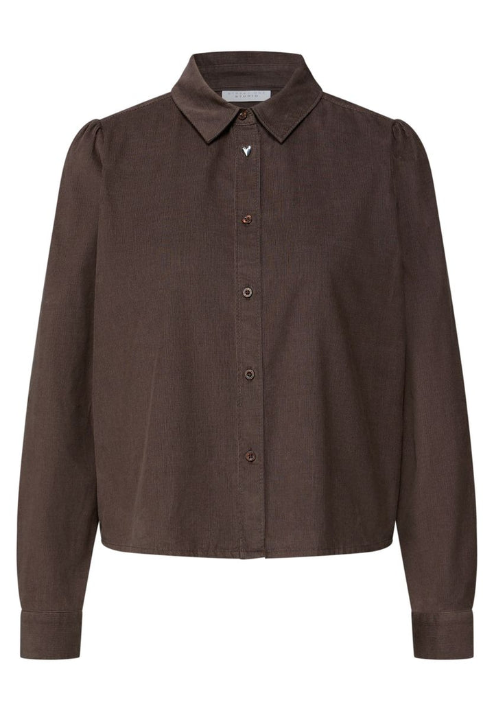 Cord Hemdbluse
