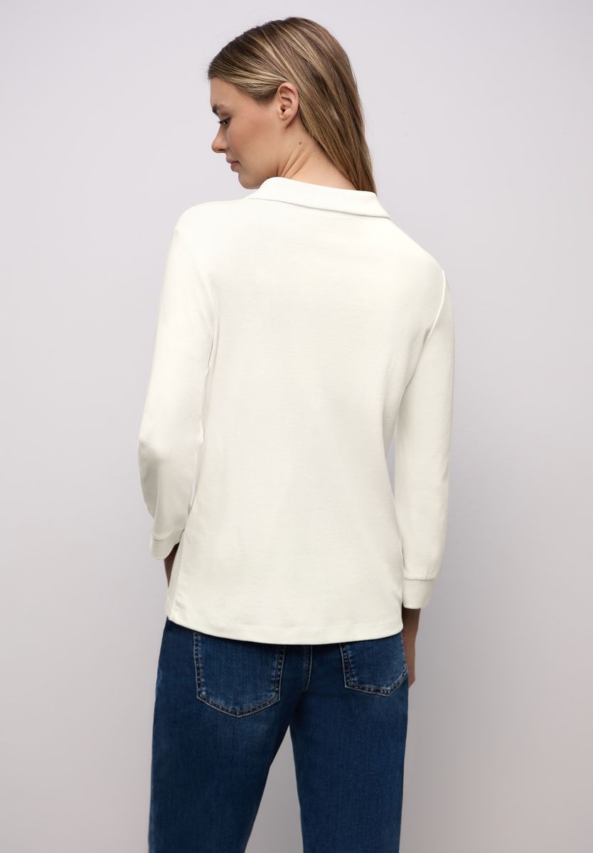 Poloshirt mit Zipper