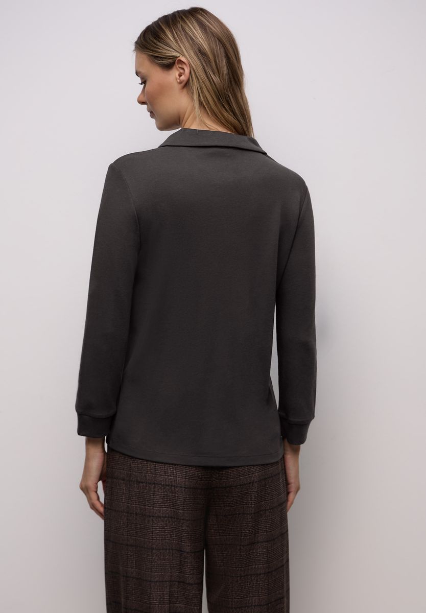 Poloshirt mit Zipper