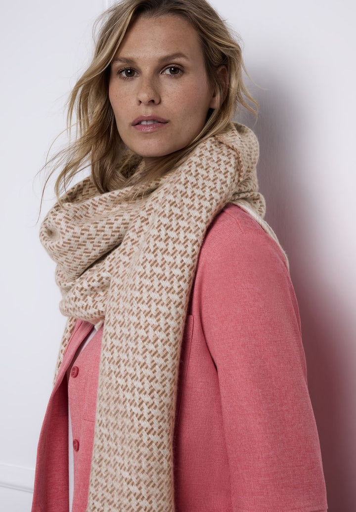 Gemustertes Dreieckstuch