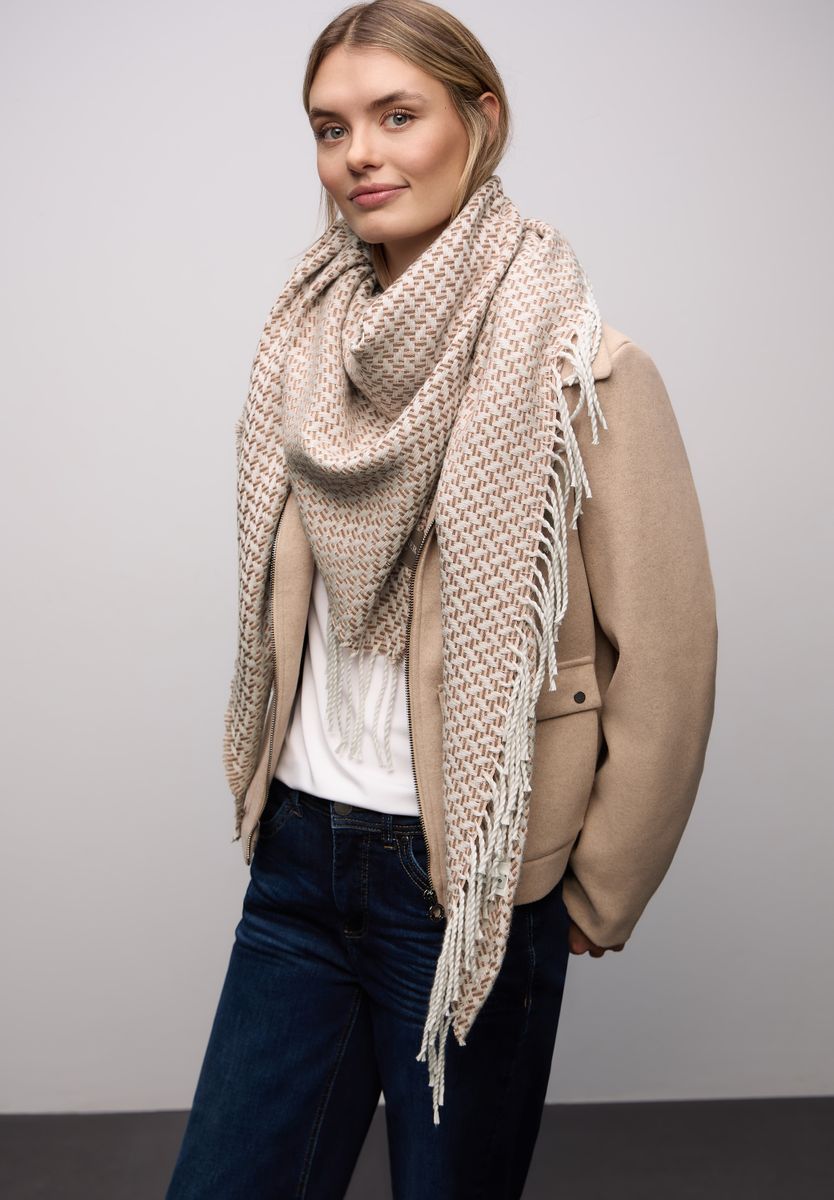 Gemustertes Dreieckstuch