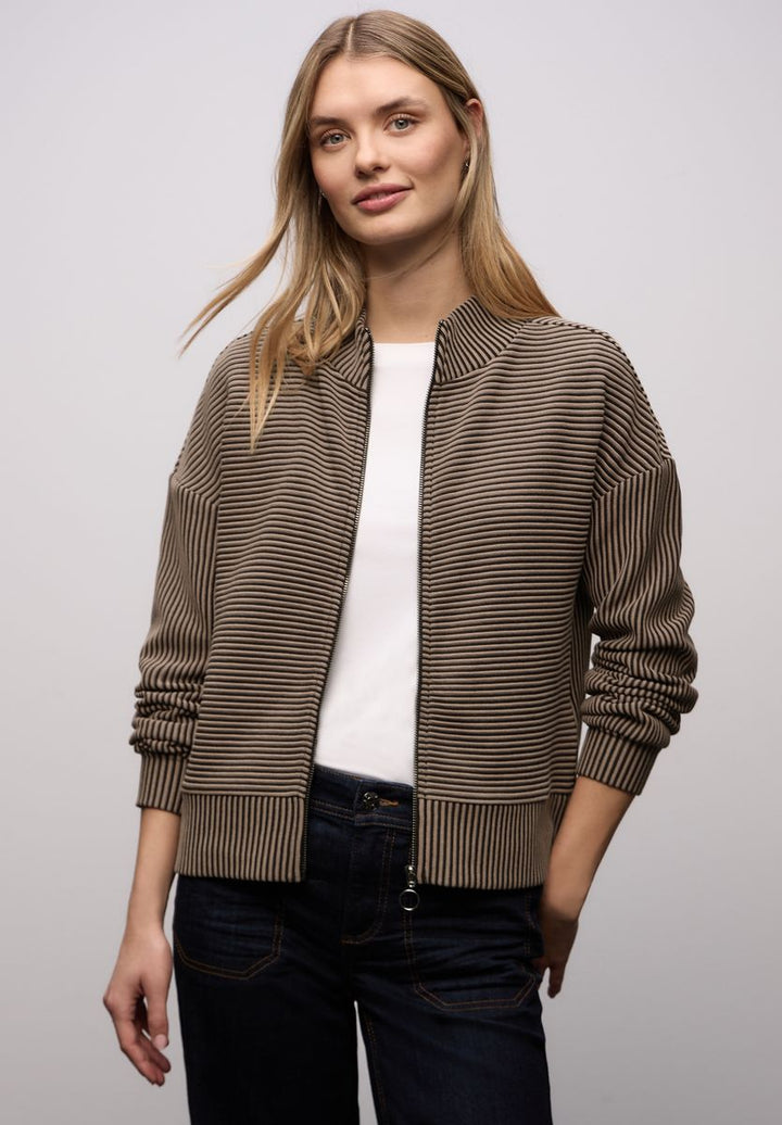 Two-Tone Strukturjacke