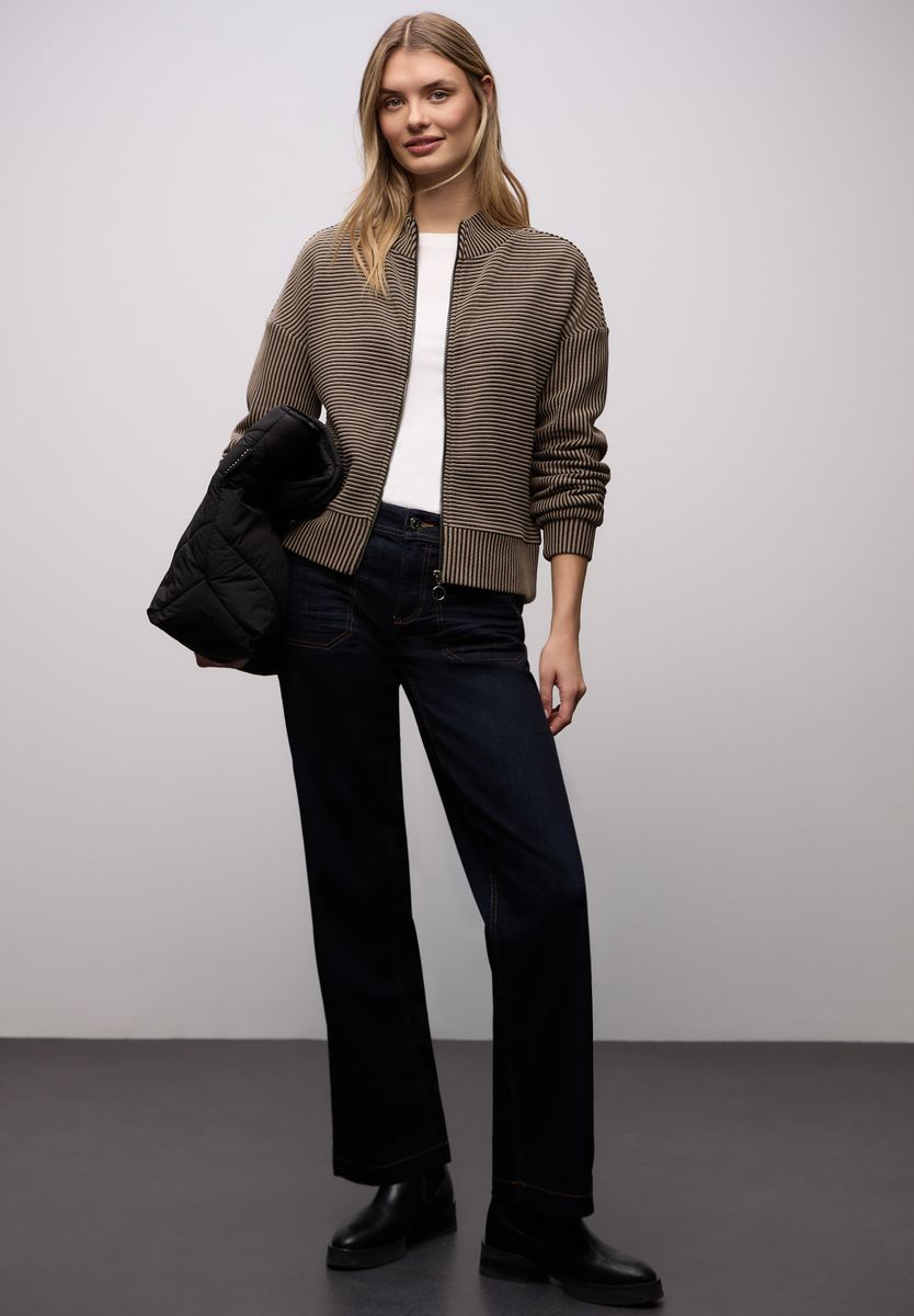 Two-Tone Strukturjacke