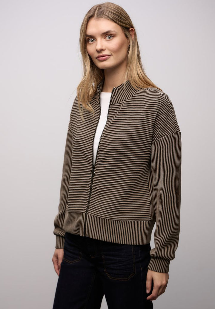 Two-Tone Strukturjacke