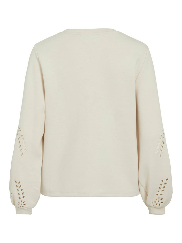 VISANDY L/S DETAIL SWEAT TOP - NOOS