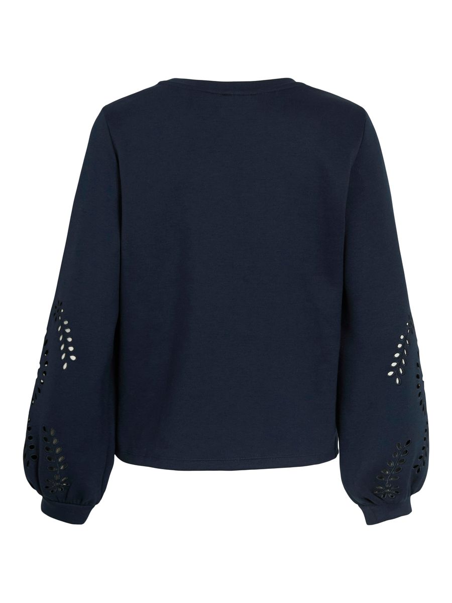 VISANDY L/S DETAIL SWEAT TOP - NOOS