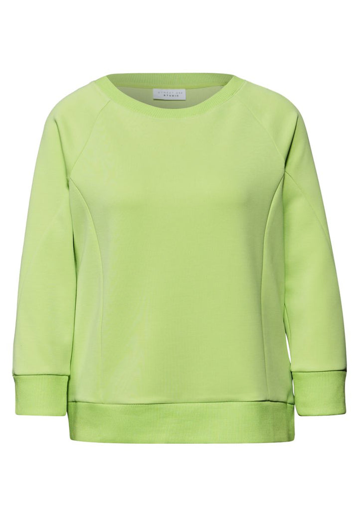 Softes Shirt mit Rippdetails