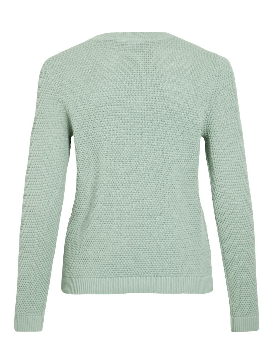VIDALO O-NECK L/S KNIT TOP- NOOS