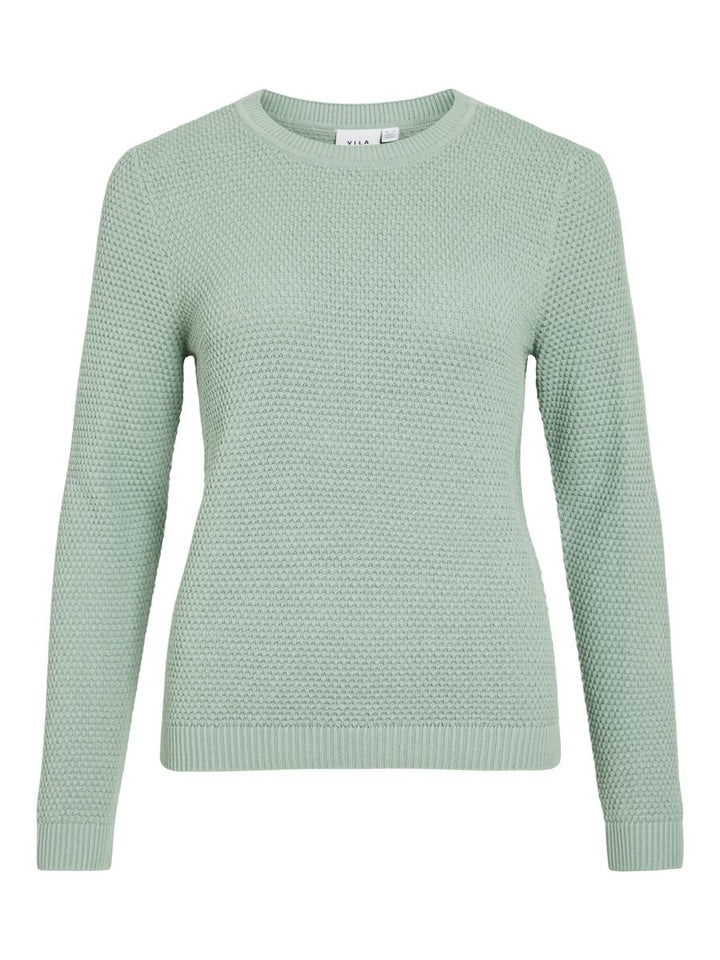 VIDALO O-NECK L/S KNIT TOP- NOOS