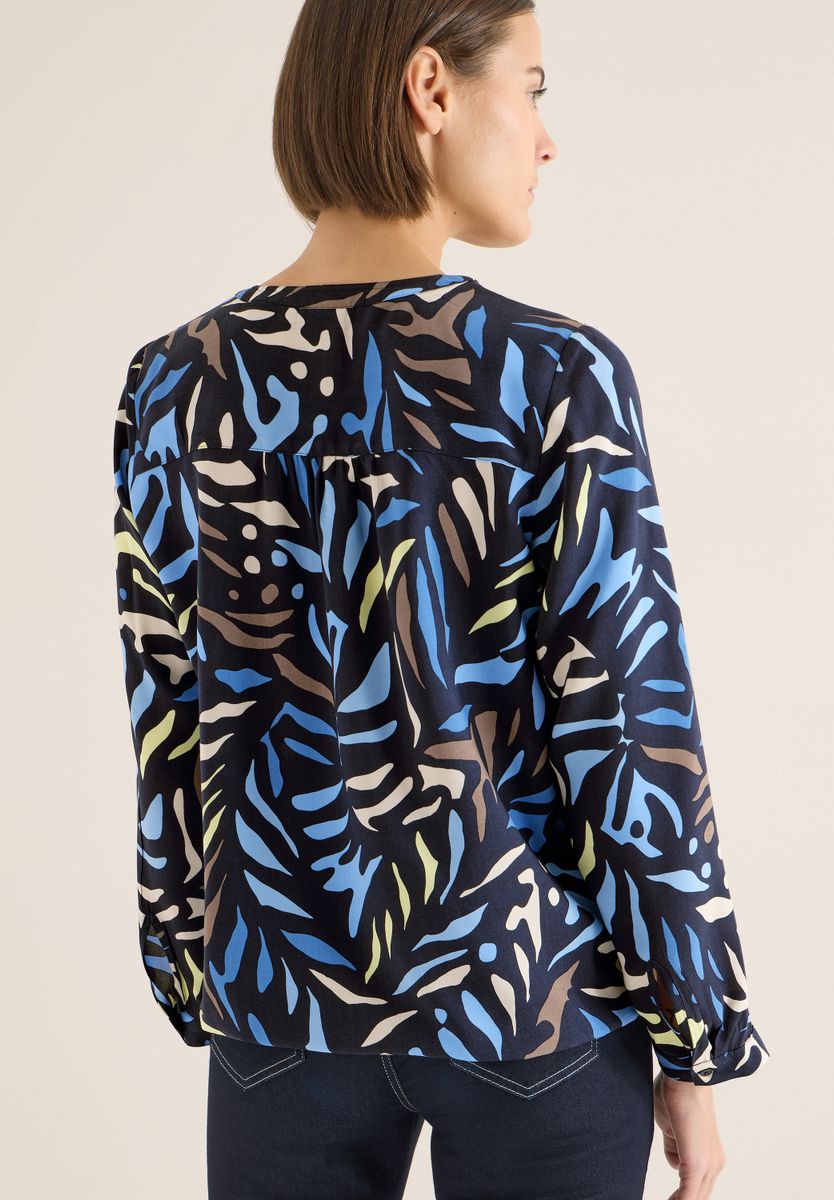 Gemusterte Bluse