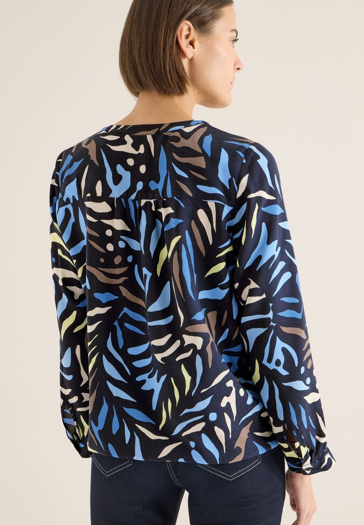 Gemusterte Bluse