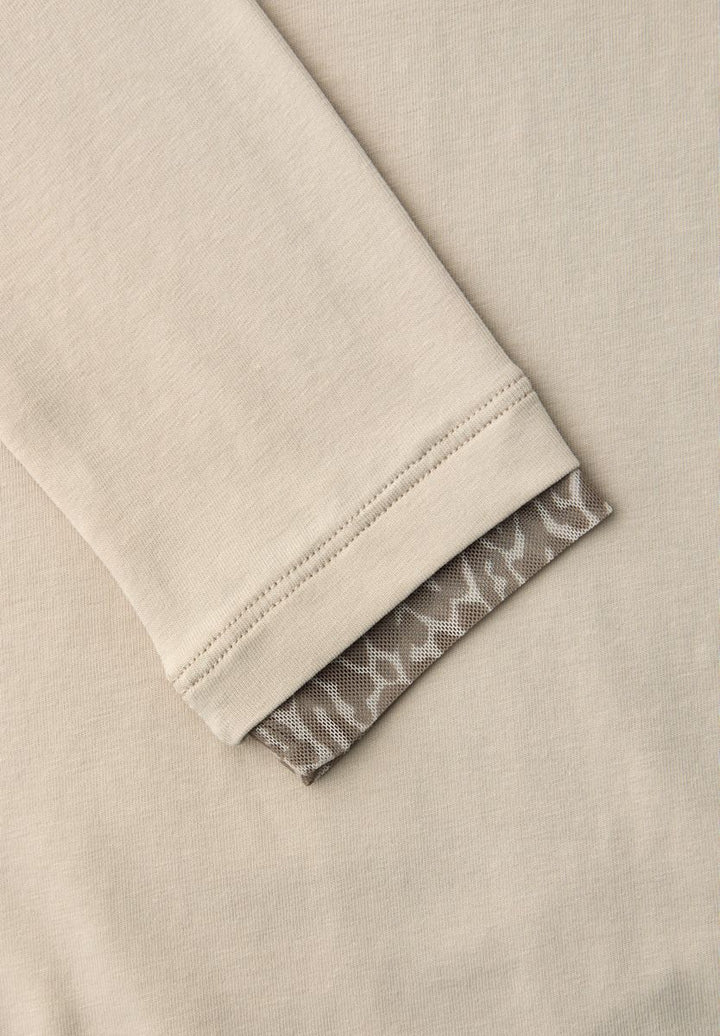 Shirt mit Leo-Details
