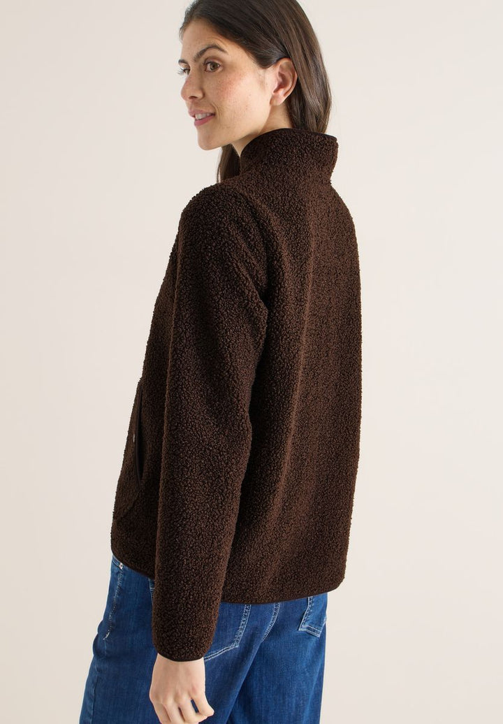 Softe Jacke mit Zipper