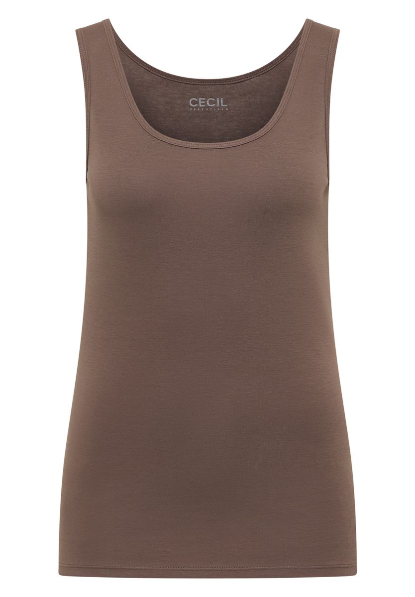 Basic Top aus reiner Baumwolle