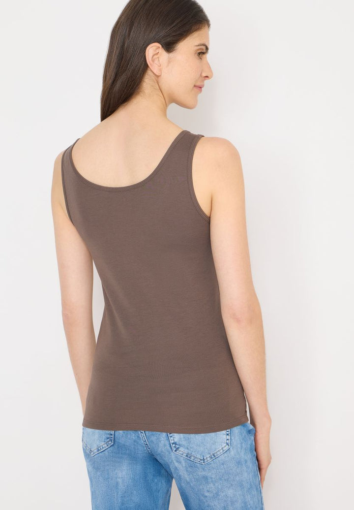 Basic Top aus reiner Baumwolle