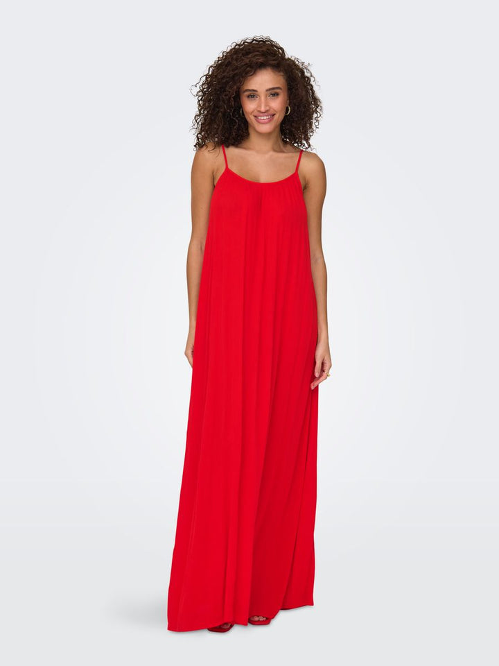 ONLNIKI STRAP MAXI DRESS WVN