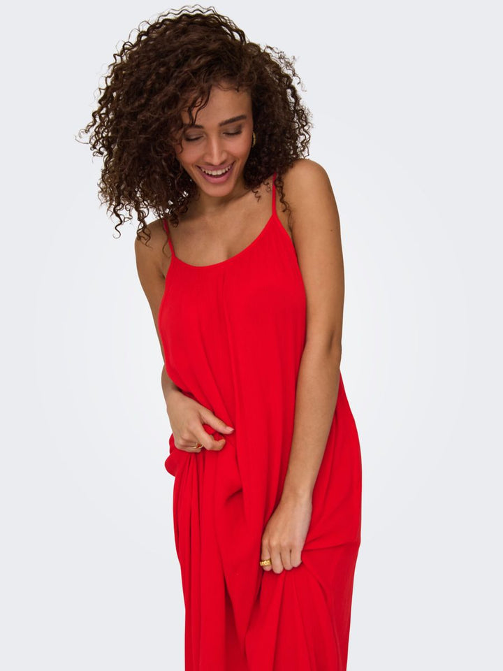 ONLNIKI STRAP MAXI DRESS WVN