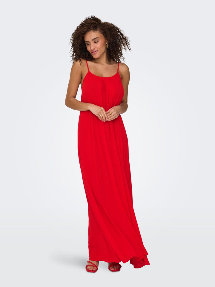 ONLNIKI STRAP MAXI DRESS WVN