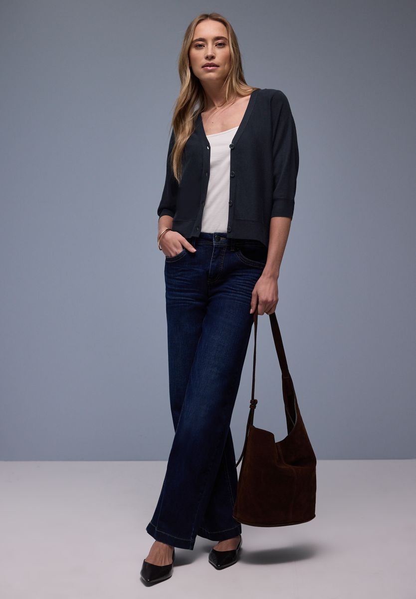 Cardigan in Unifarbe