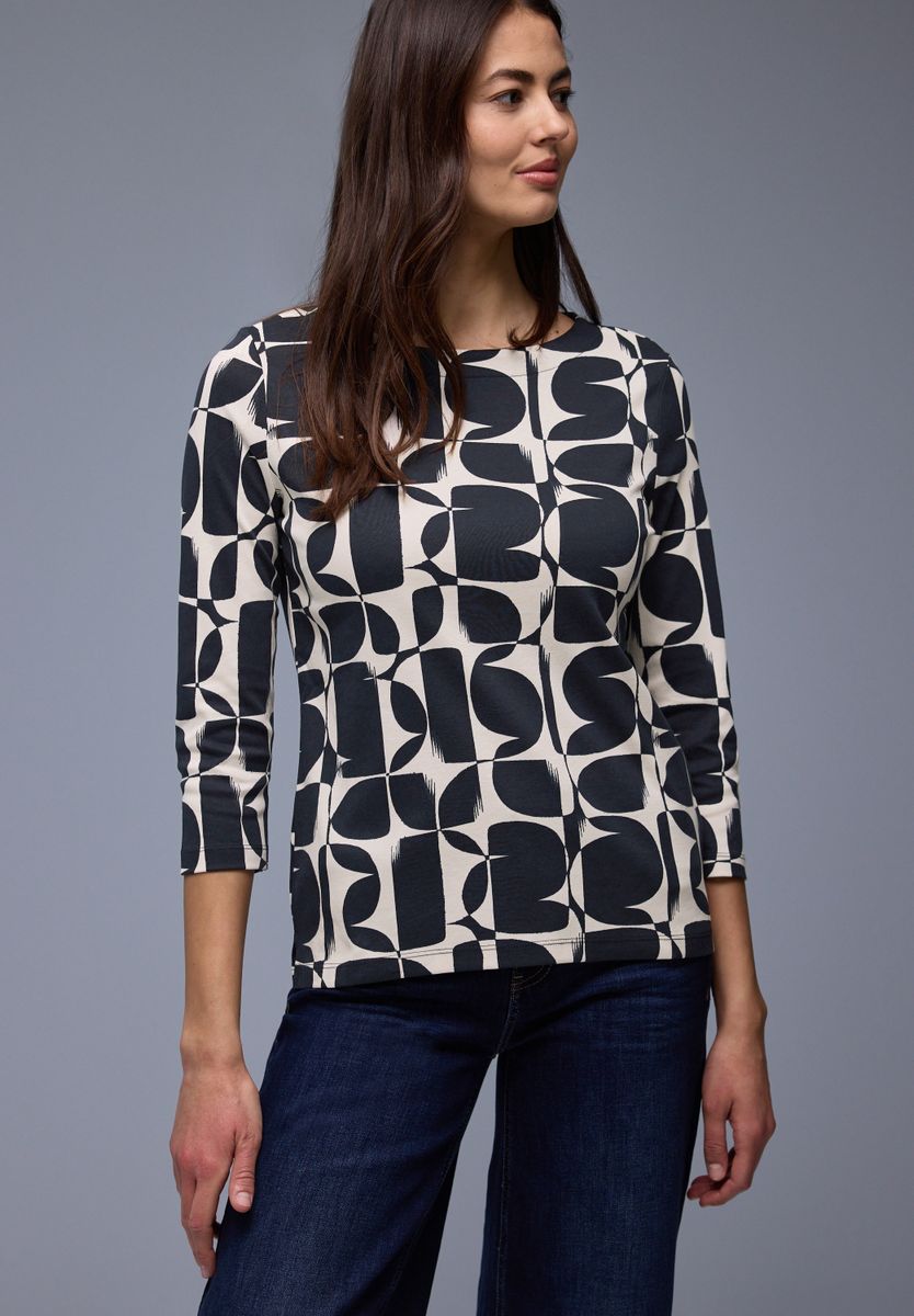 Gemustertes Shirt