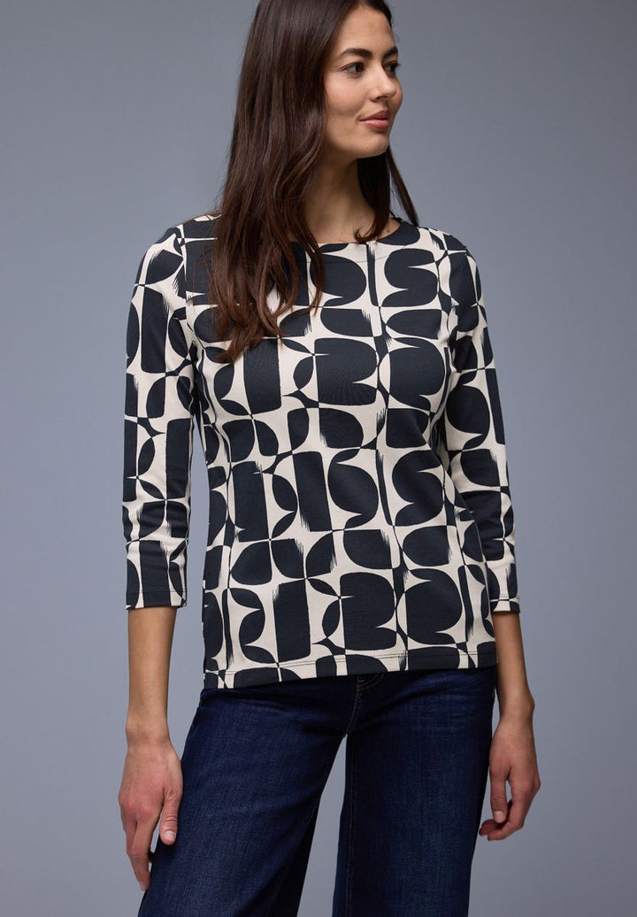 Gemustertes Shirt