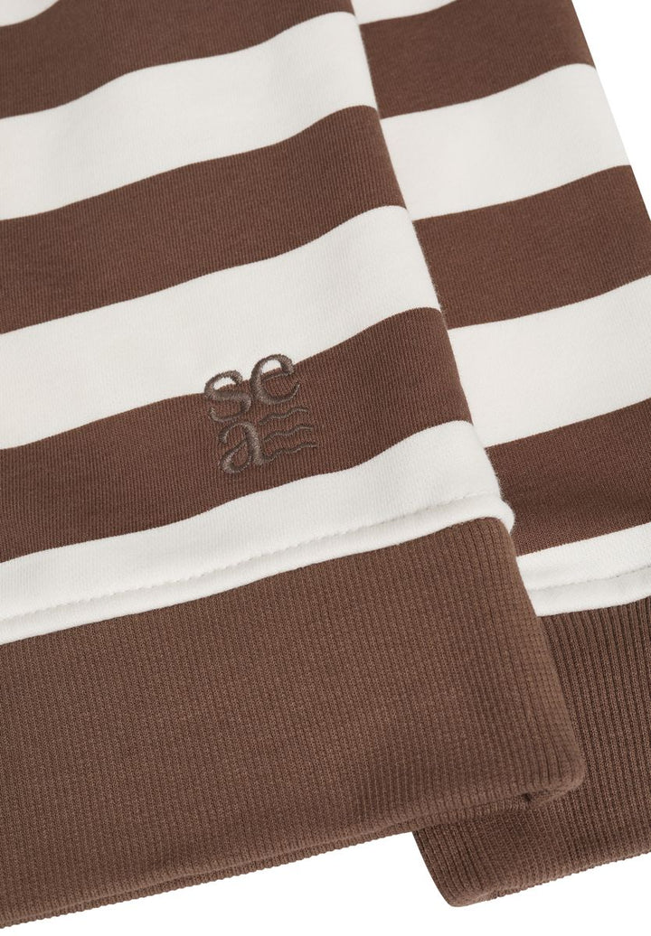 Gestreiftes Sweatshirt