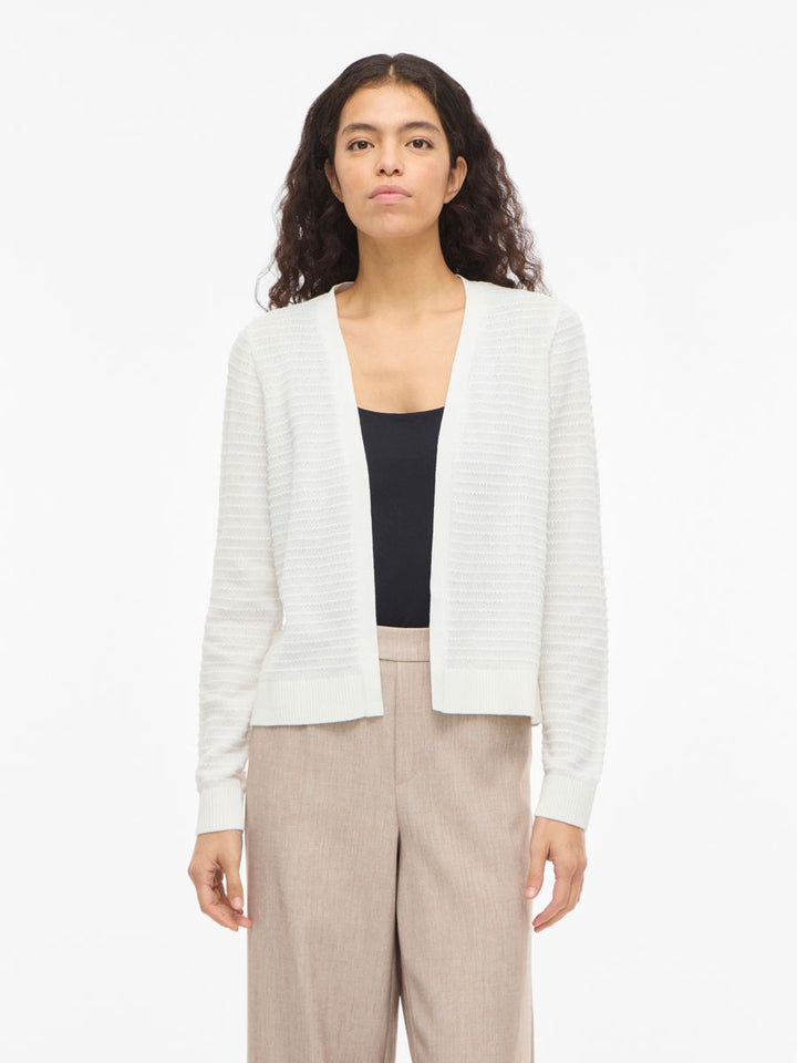 VILOLLO SHORT L/S KNIT CARDIGAN - NOOS
