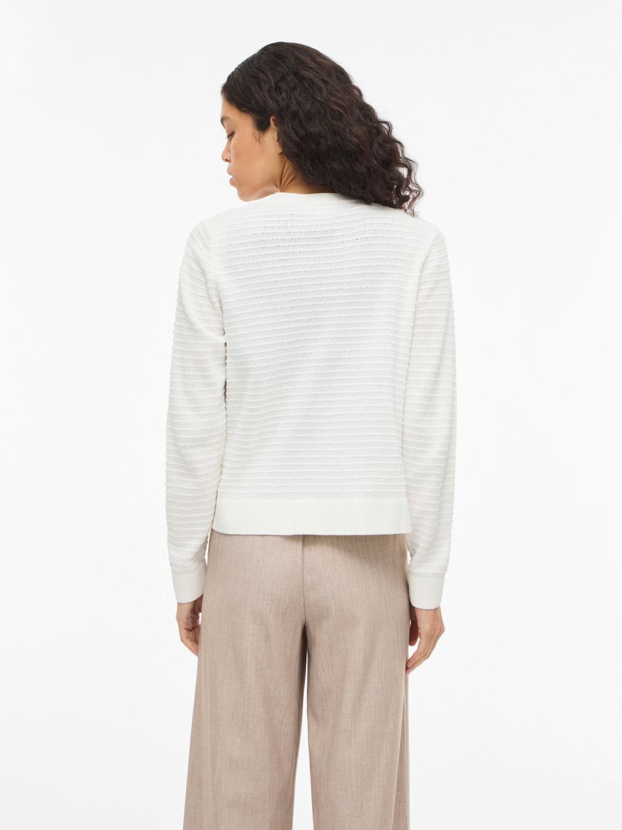 VILOLLO SHORT L/S KNIT CARDIGAN - NOOS