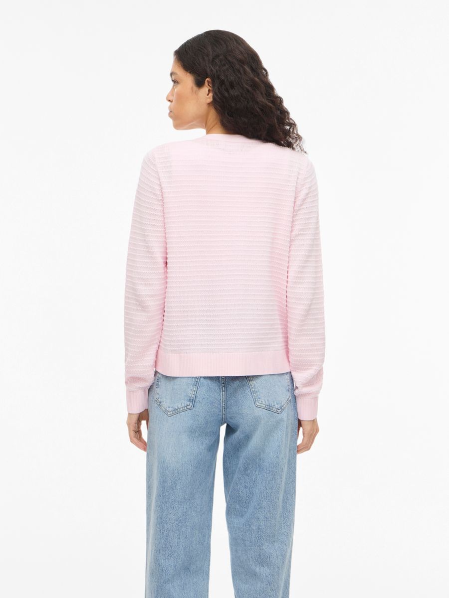 VILOLLO SHORT L/S KNIT CARDIGAN - NOOS