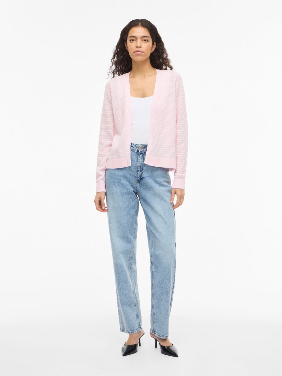 VILOLLO SHORT L/S KNIT CARDIGAN - NOOS