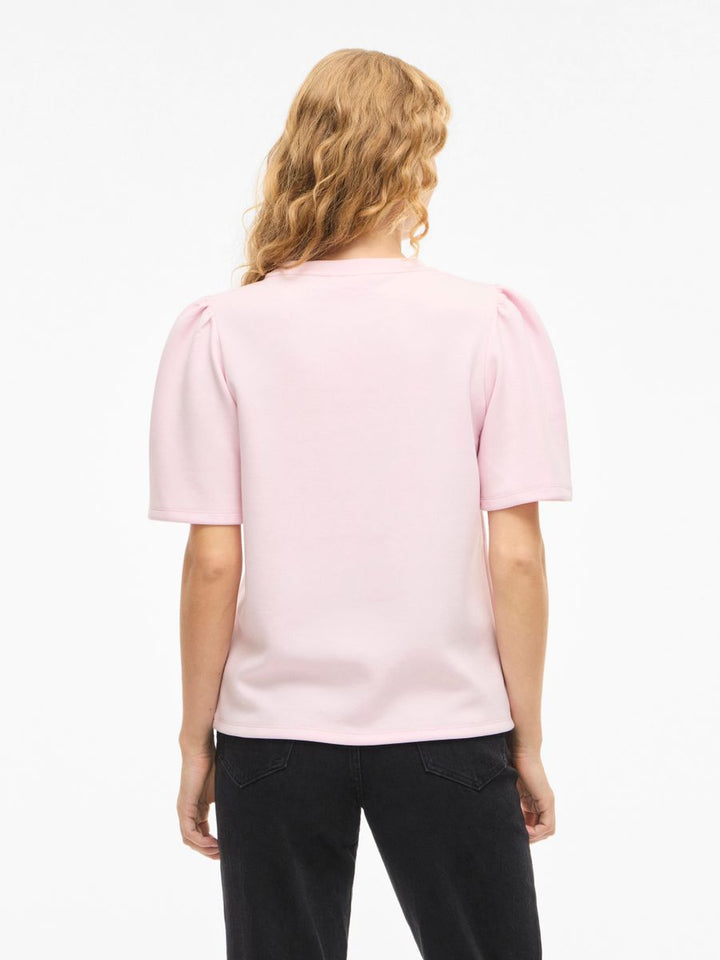 VISANDY 2/4 O-NECK SWEAT TOP