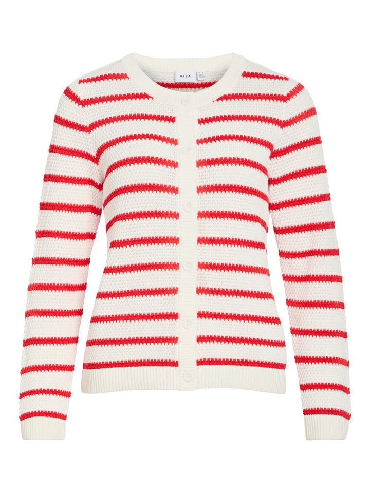 VIDALO O-NECK L/S KNIT CARDIGAN - NOOS