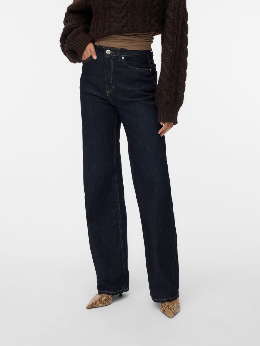 VMTESSA HR WIDE JEANS RA369 GA NOOS
