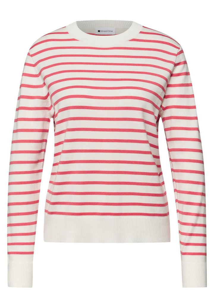 Gestreifter Pullover