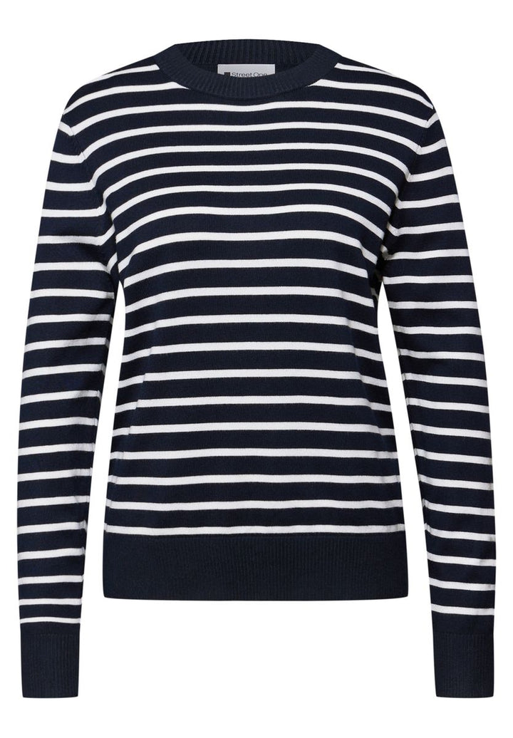 Gestreifter Pullover
