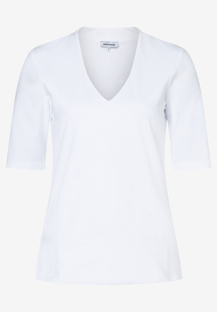 T-Shirt mit V-Ausschnitt